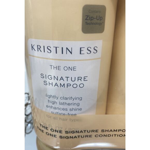 Kristin Ess The One Signature Shampoo & Conditioner Liter Set 28 fl. oz. Each - Picture 2 of 5
